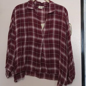 NWT - Casual Blouse by Good Luck Gem